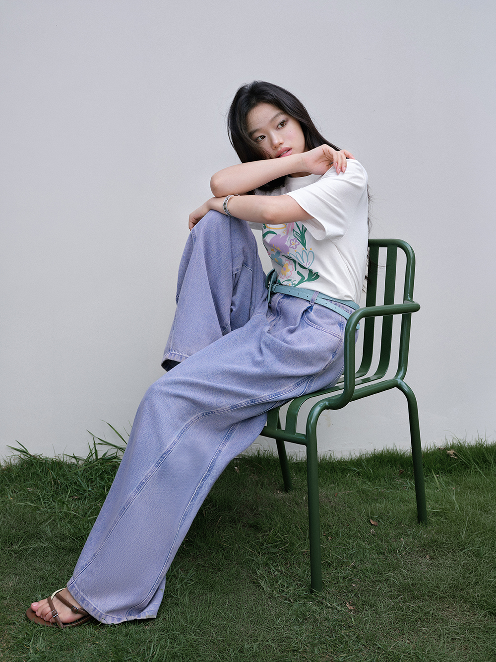 Purple Wide Leg Jeans – KUOSE.com