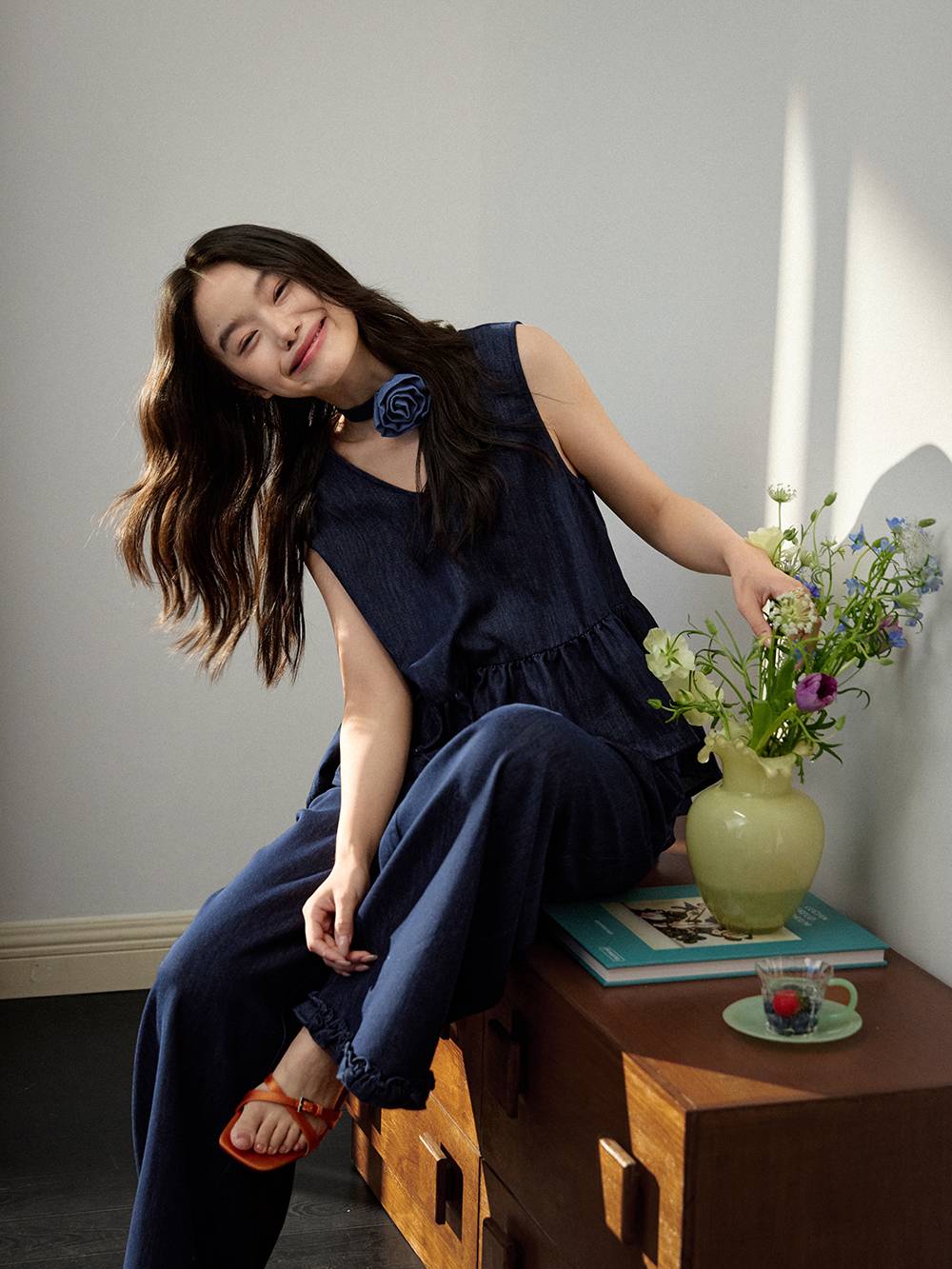 よく見る「芸能人が愛用 Elastic Waist Jeans – KUOSE.com K-POP/アジア