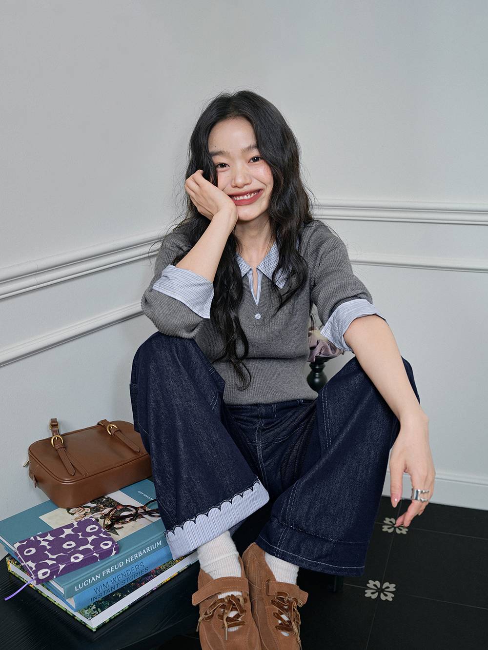 【KUOSE】デニム Folded Hem Jeans – KUOSE.com
