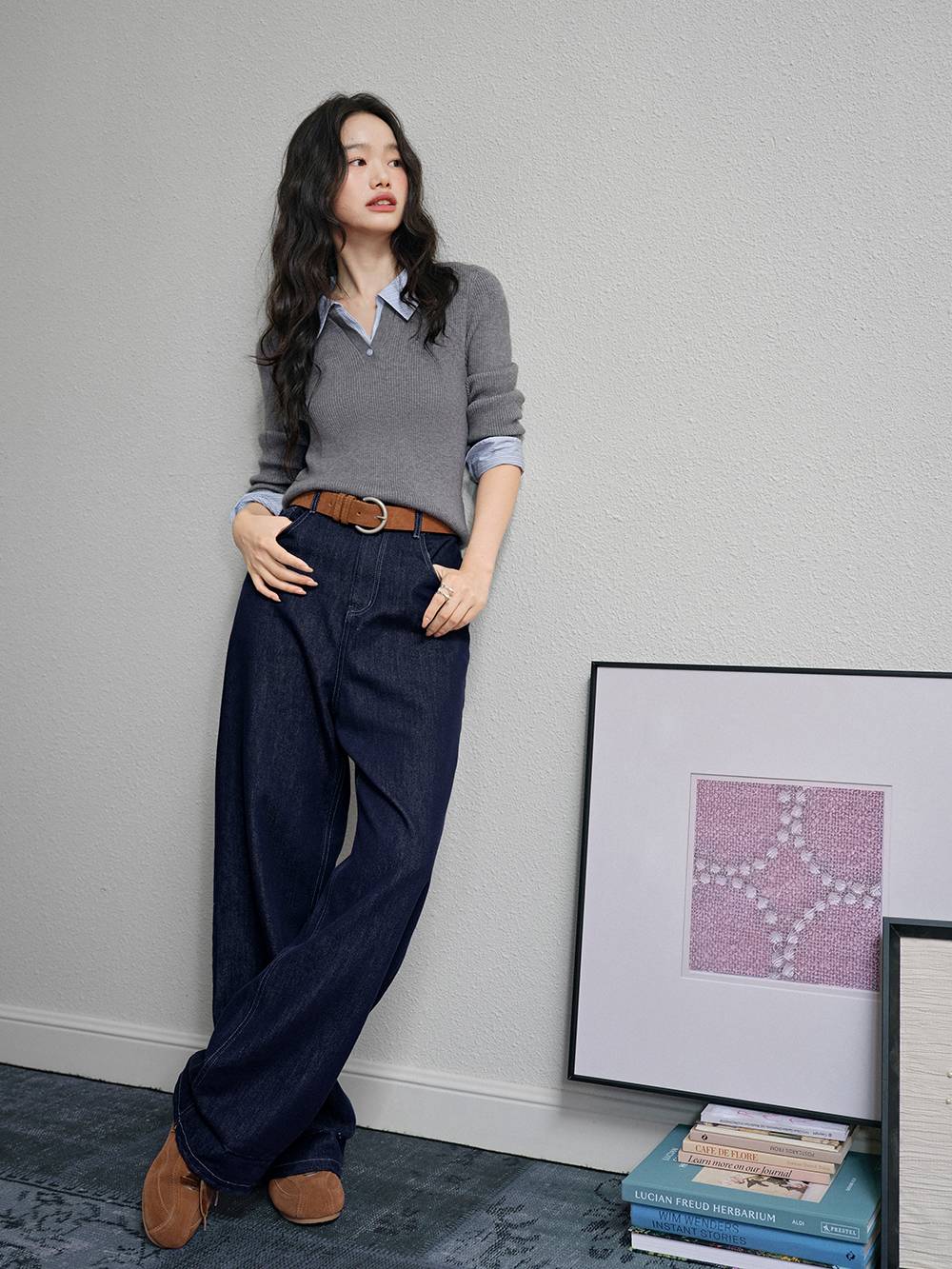 Folded Hem Jeans – KUOSE.com