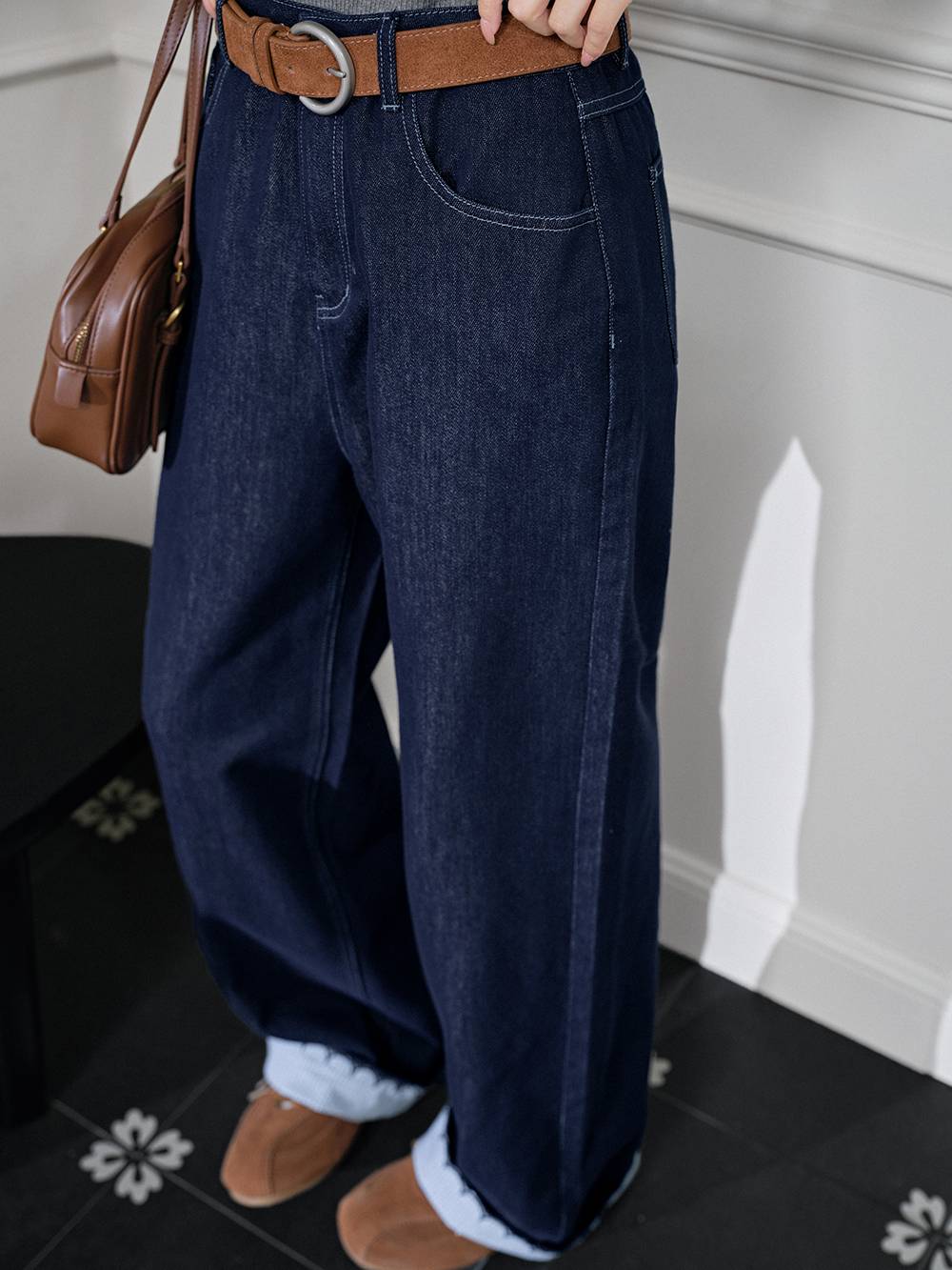 【KUOSE】デニム Folded Hem Jeans – KUOSE.com