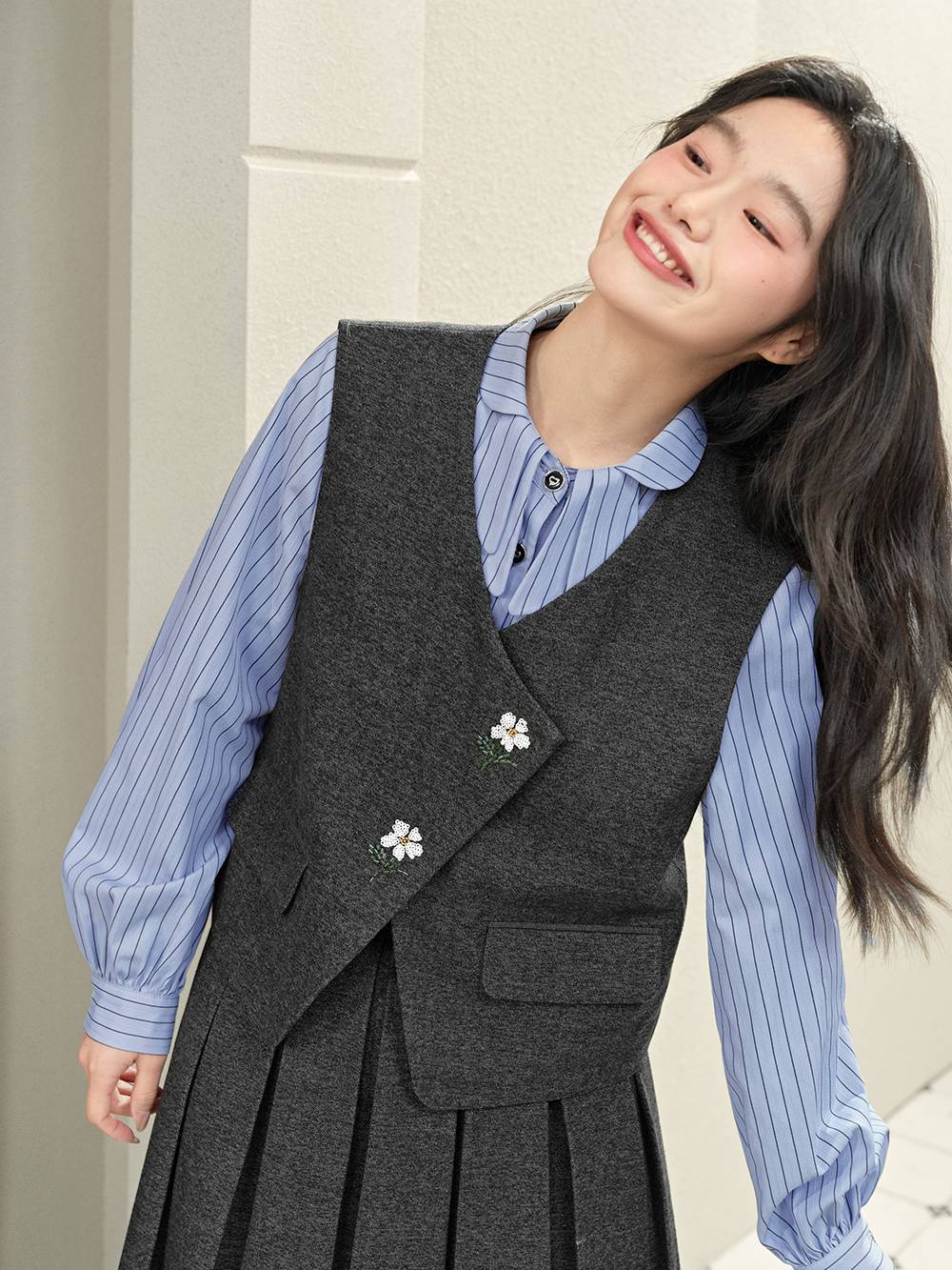 Floral Vest and Skirt – KUOSE.com