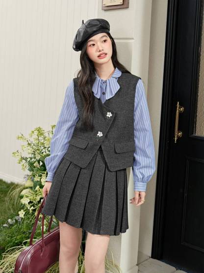 花柄ベストとスカート – KUOSE.com