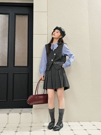 花柄ベストとスカート – KUOSE.com