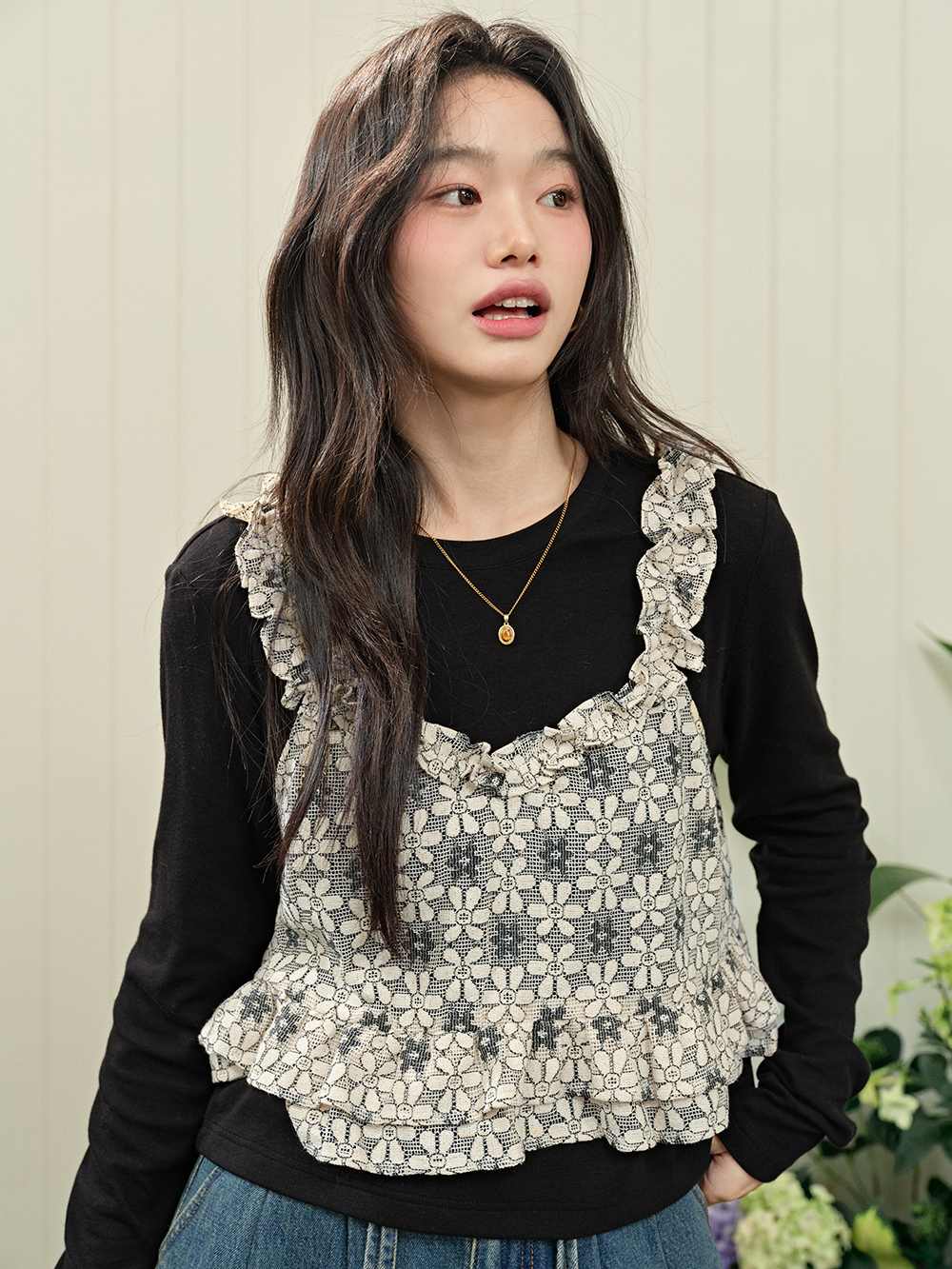Floral Cami and Top Set – KUOSE.com Floral Cami and Top Set – KUOSE.com