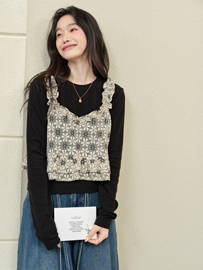 Floral Cami and Top Set – KUOSE.com