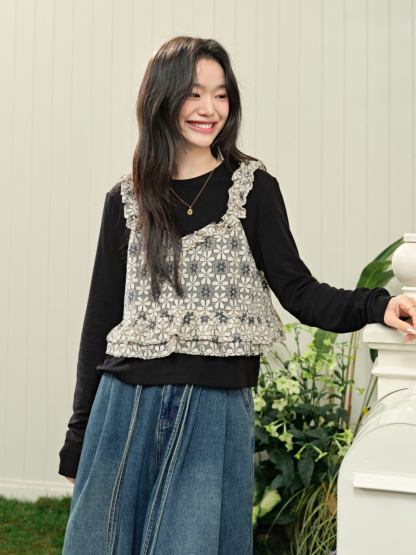 Floral Cami and Top Set – KUOSE.com