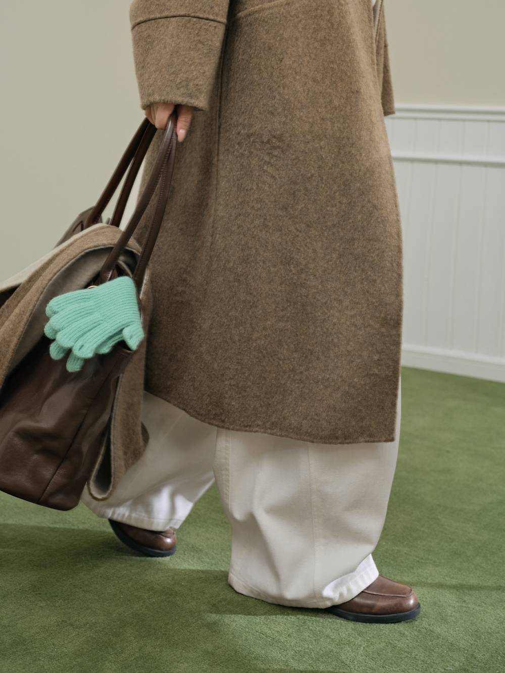 Long Wool-Blend Coat – KUOSE.com