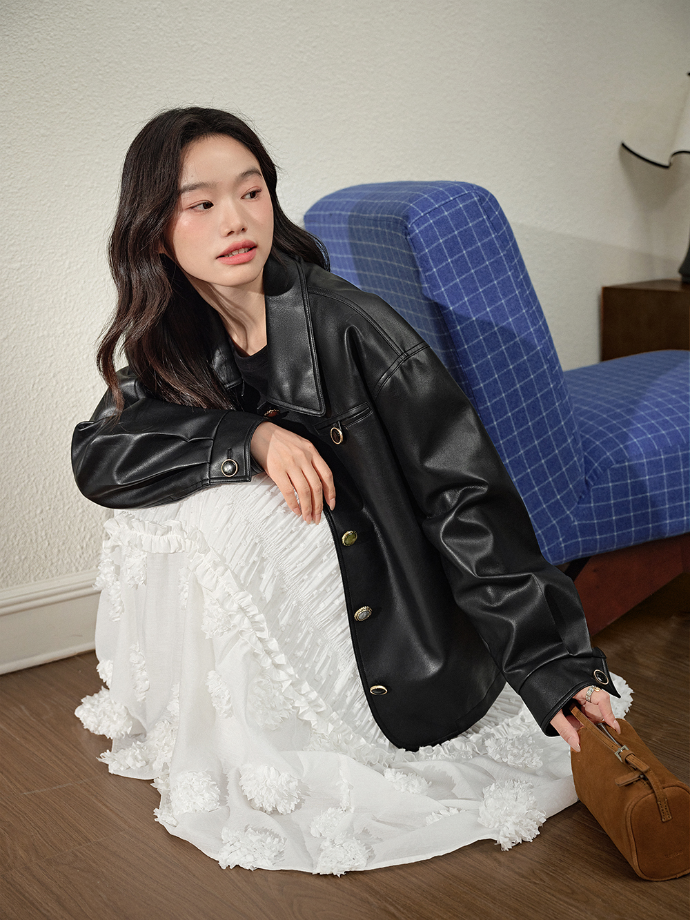 KUOSE フェイクレザージャケット Faux Leather Jacket – KUOSE.com