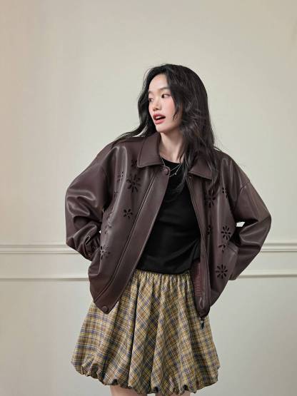 フェイクレザージャケット – KUOSE.com