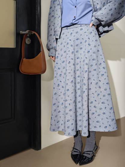 Floral Jacket and Skirt – KUOSE.com