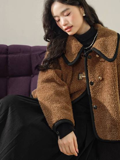 archive fur grunge down jacket y2k
