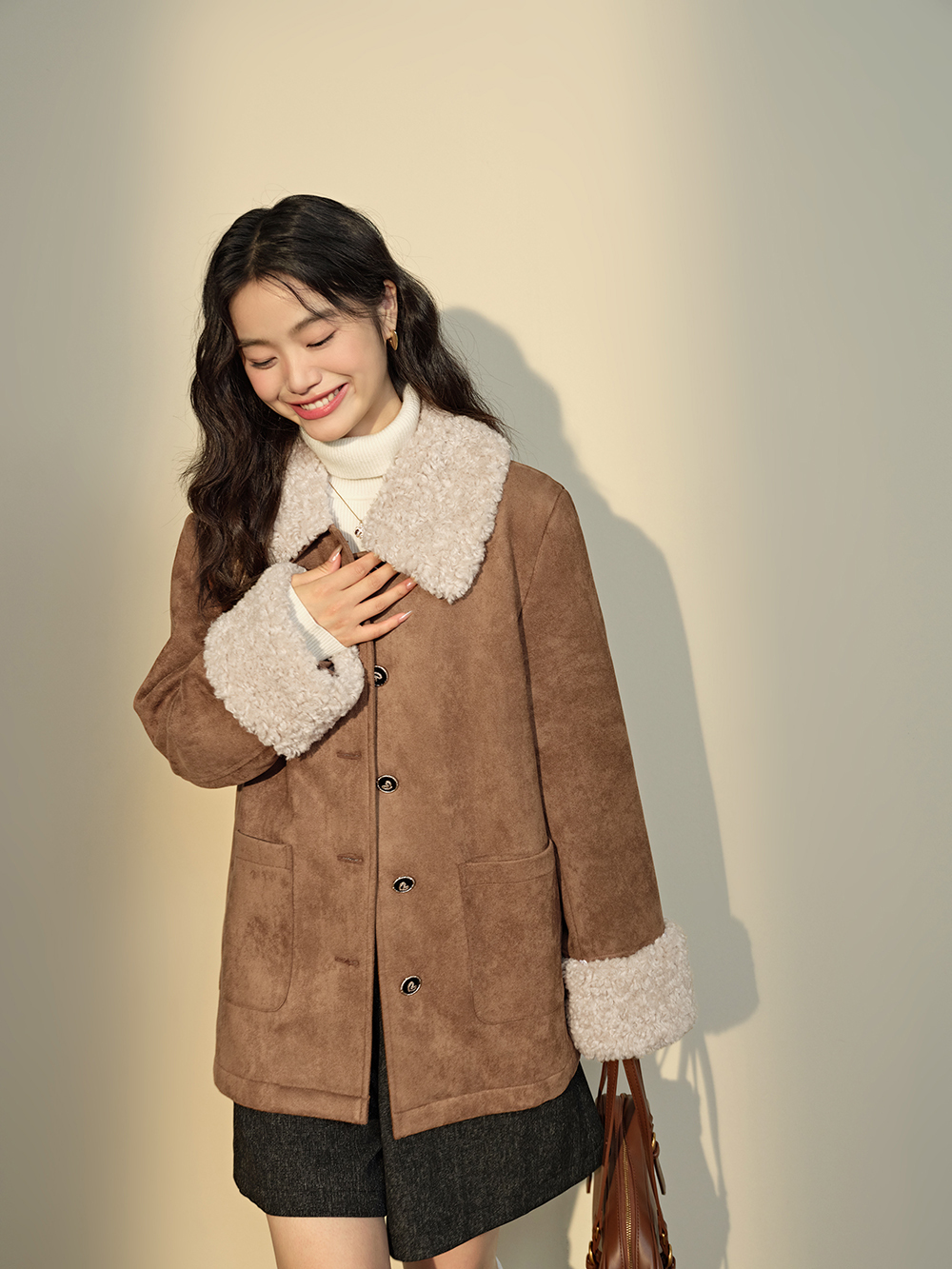 Faux Suede Jacket – KUOSE.com