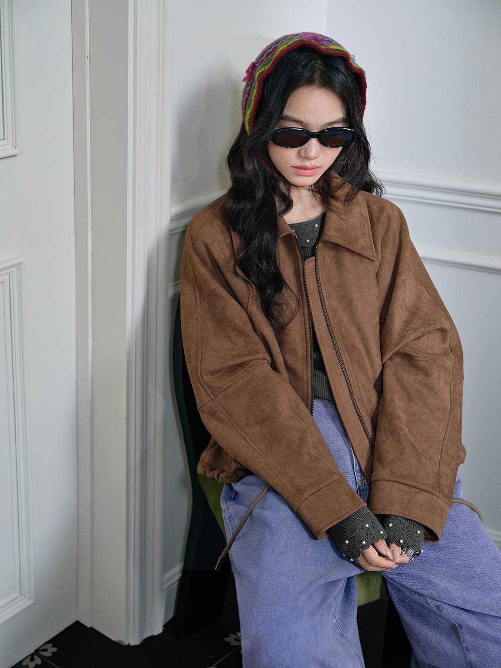 Faux Suede Jacket – KUOSE.com