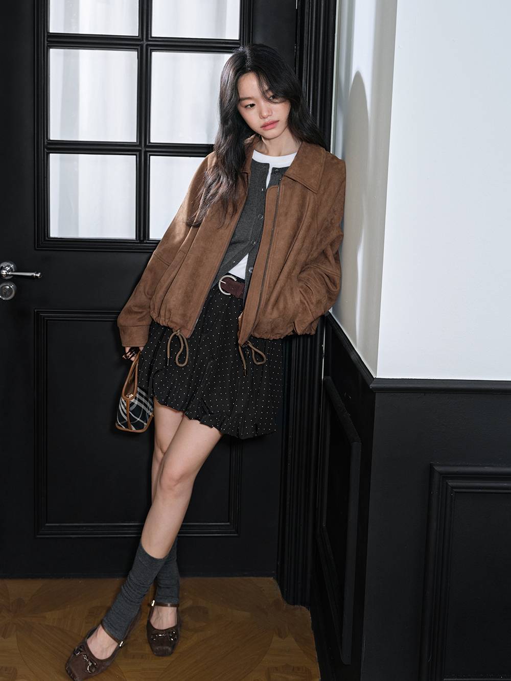 KUOSE フェイクレザージャケット Mサイズ Faux Suede Jacket – KUOSE.com