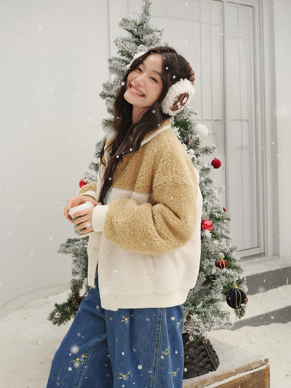 フェイクシャーリングジャケット – KUOSE.com