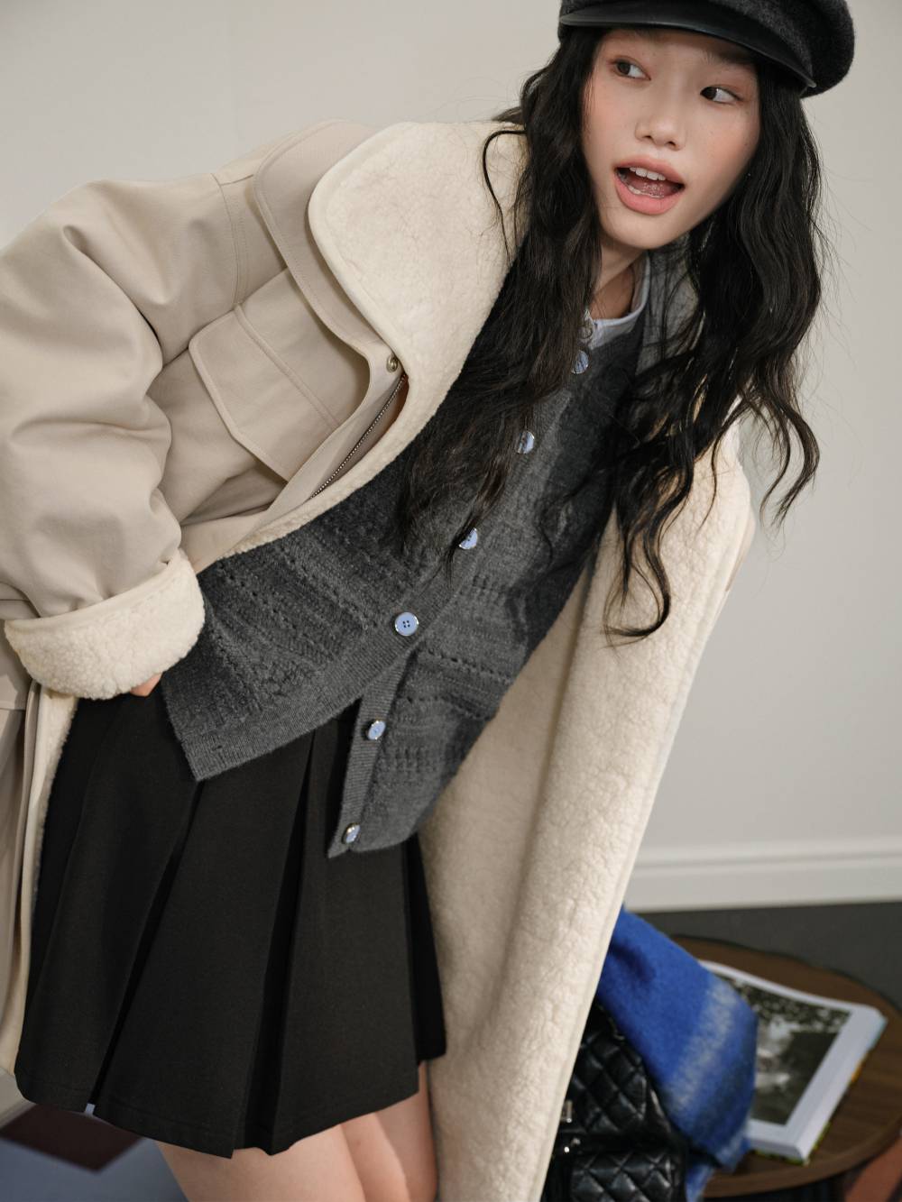 Double Layer Mid-Length Coat – KUOSE.com