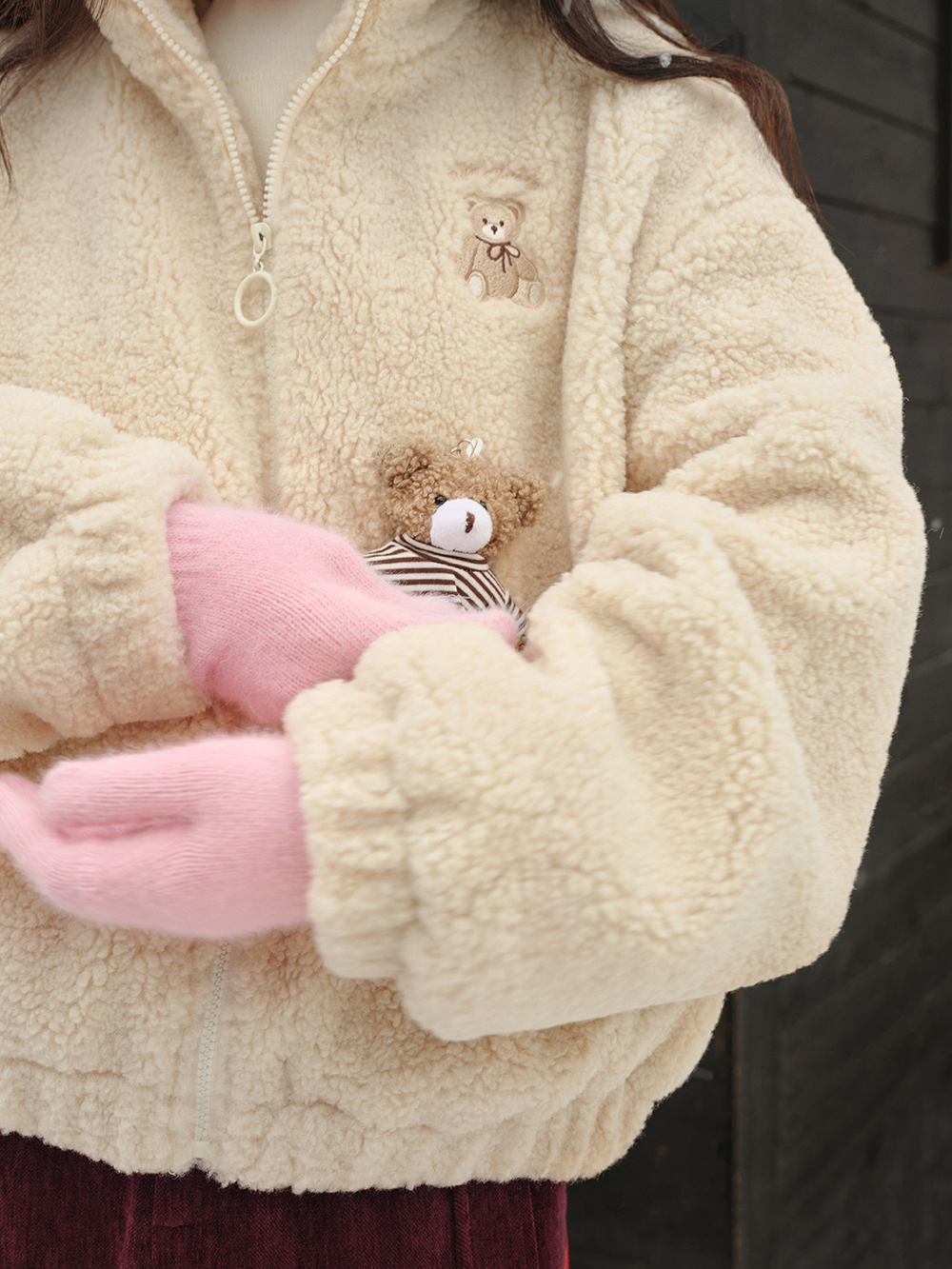 Fluffy Fleece Jacket – KUOSE.com