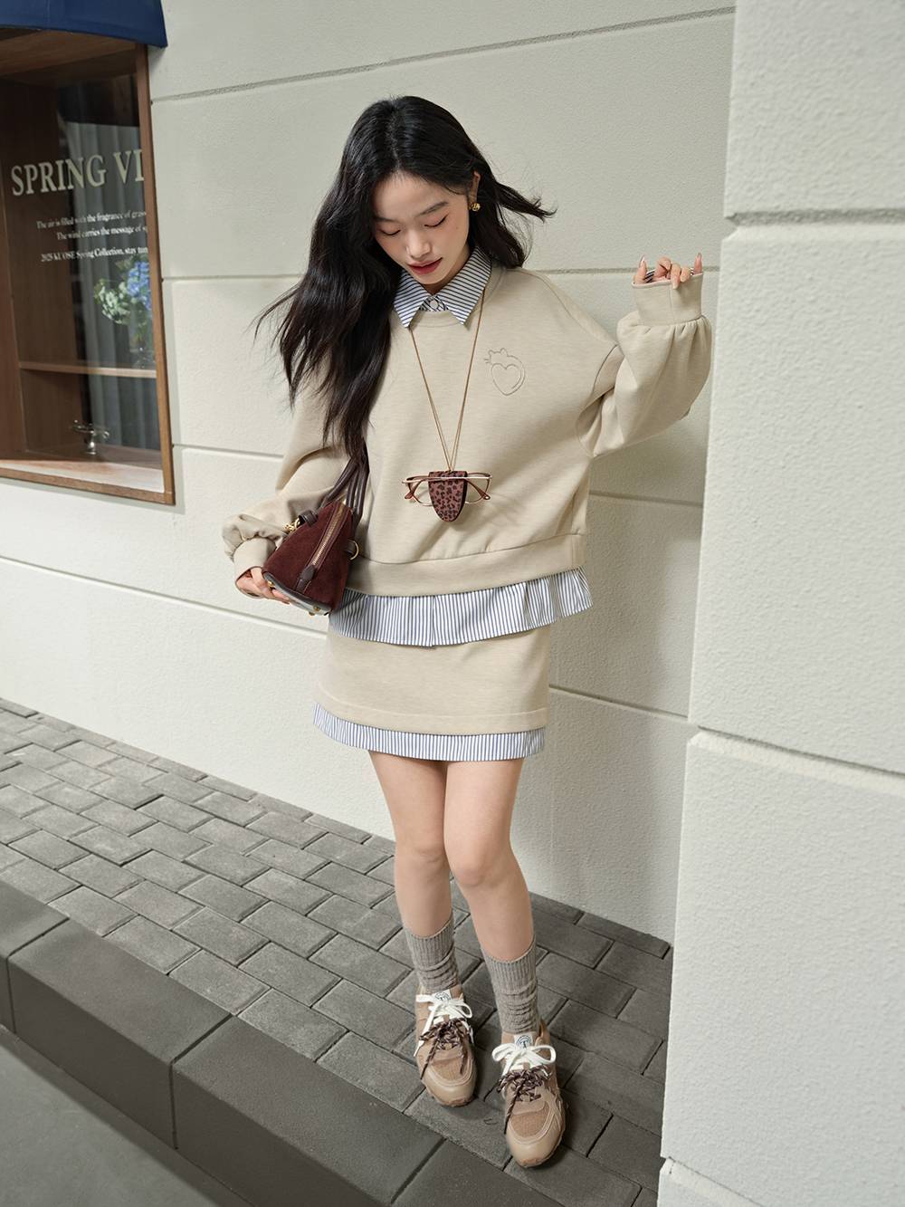 Sweatshirt and Skirt – KUOSE.com