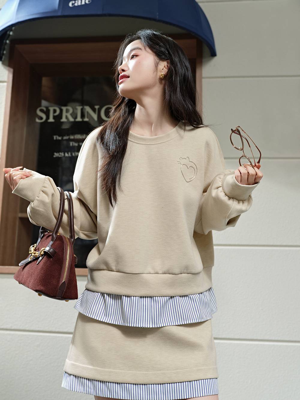 Sweatshirt and Skirt – KUOSE.com