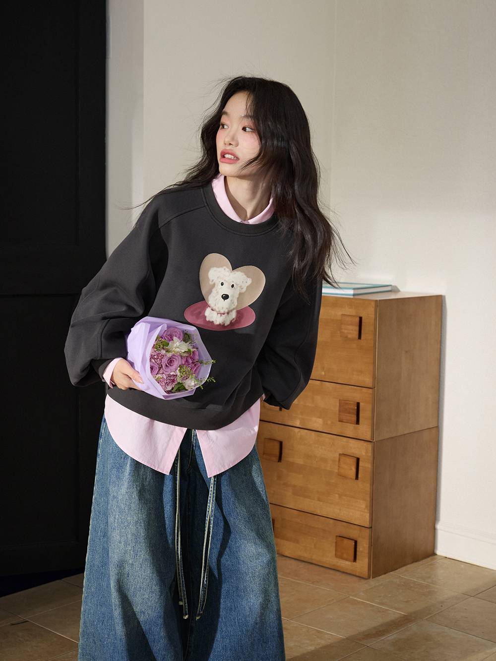 Cute Puppy Sweatshirt – KUOSE.com