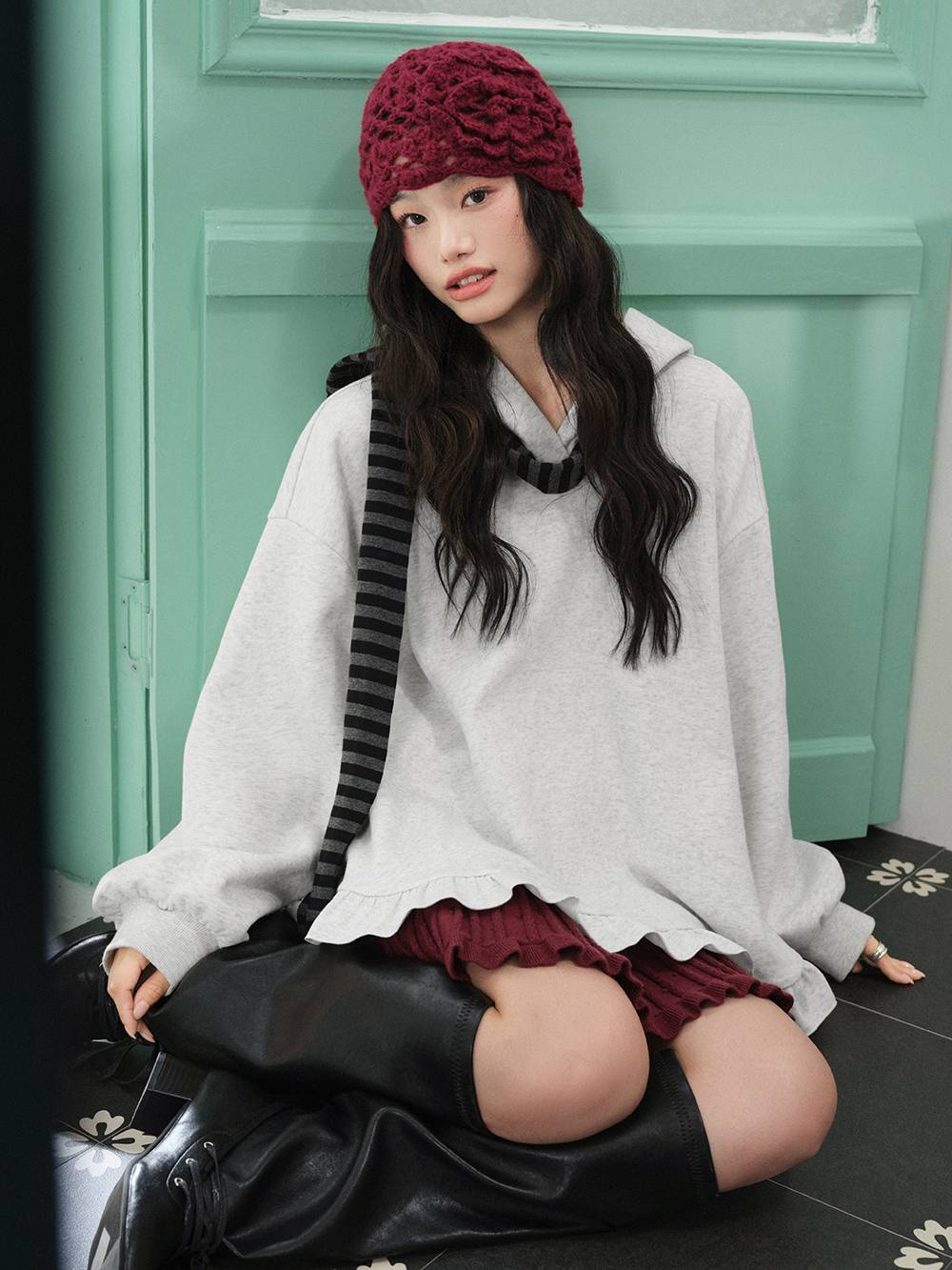 フード付きスウェットシャツ – KUOSE.com