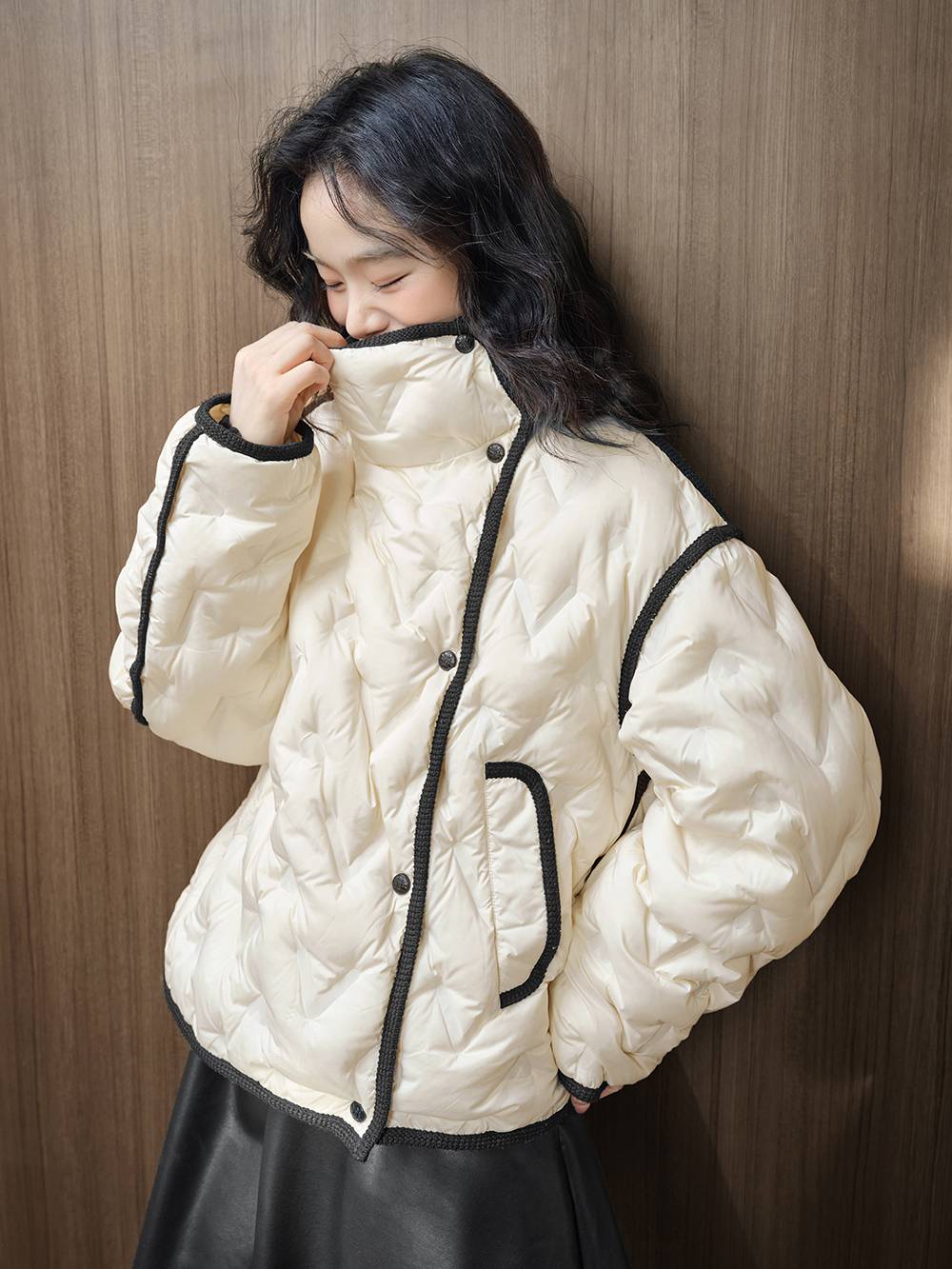 コントラストパフジャケット – KUOSE.com