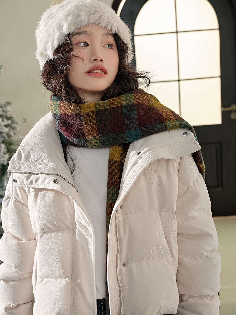 Embroidered Down Jacket – KUOSE.com