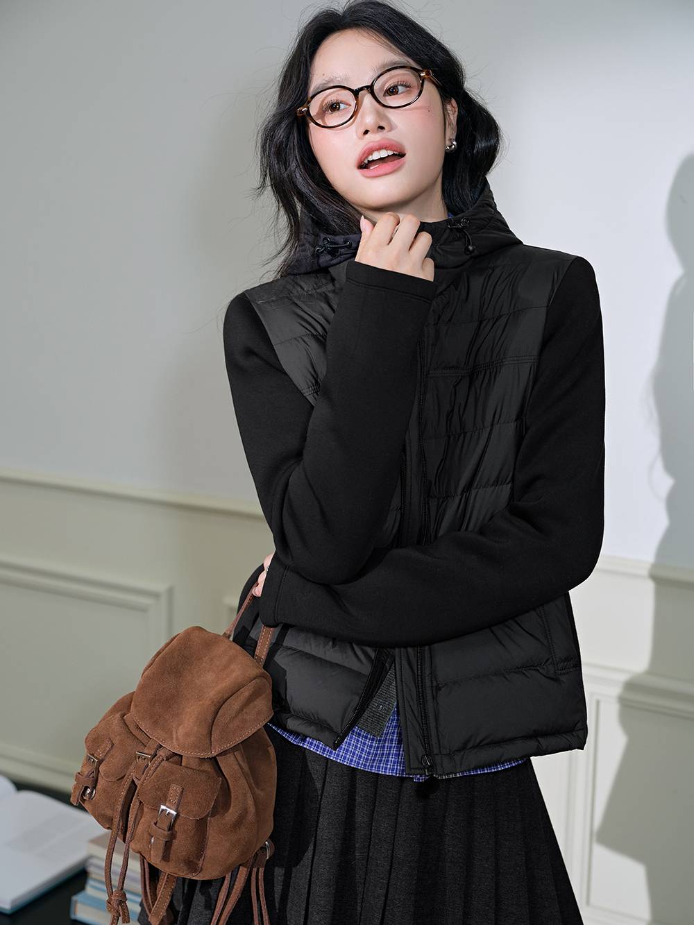 フード付きパフジャケット – KUOSE.com