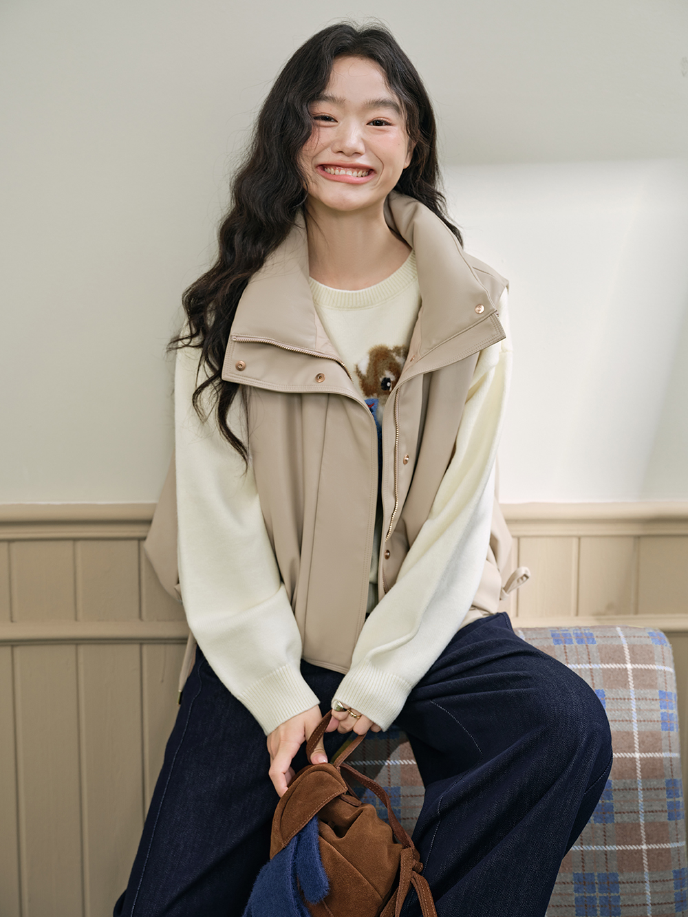 ノースリーブのパフジャケット – KUOSE.com