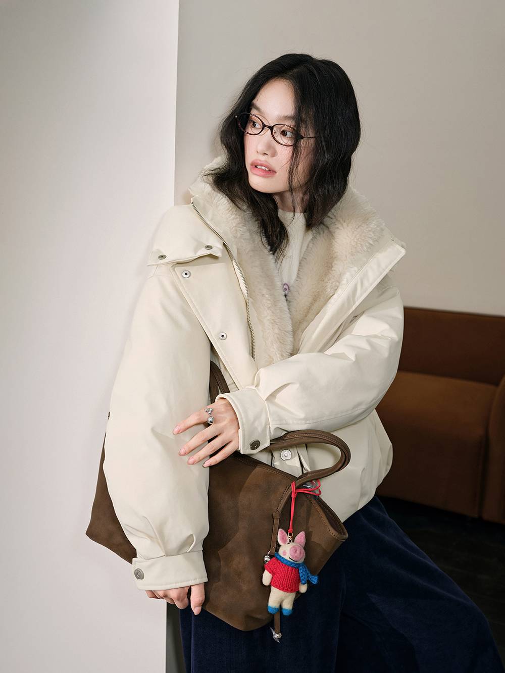 Hooded Stand Collar Down Jacket – KUOSE.com