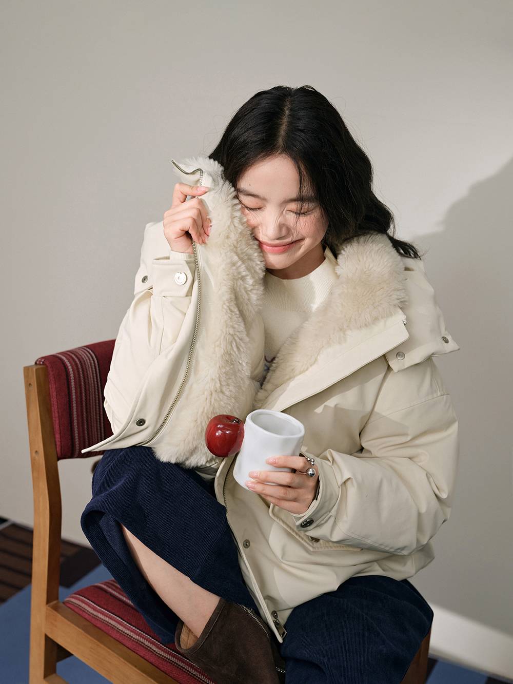 Hooded Stand Collar Down Jacket – KUOSE.com