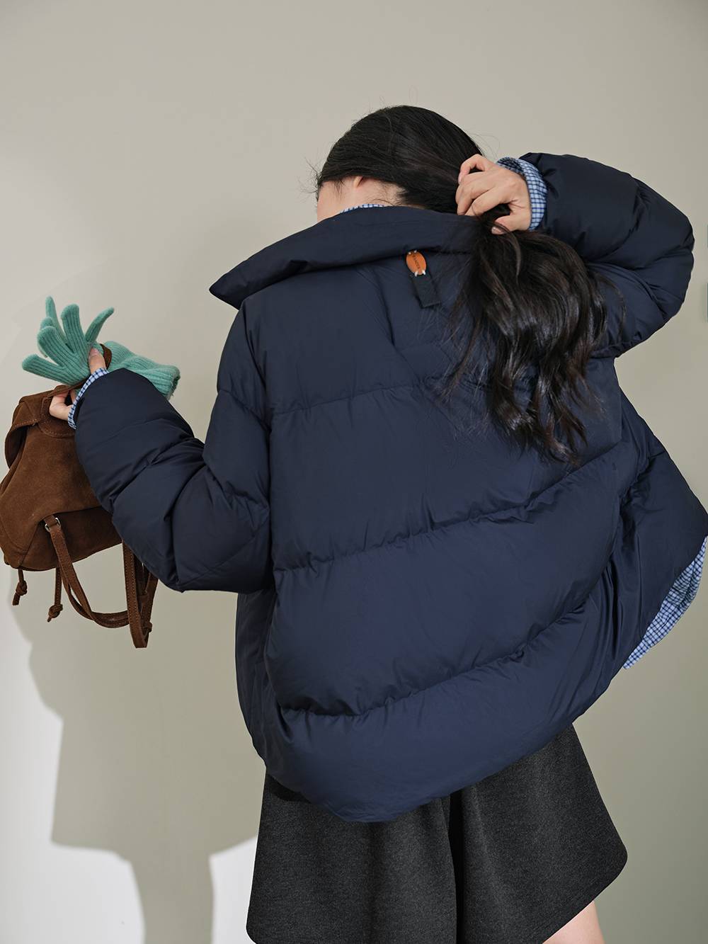 Layered Look Puffer Jacket – KUOSE.com