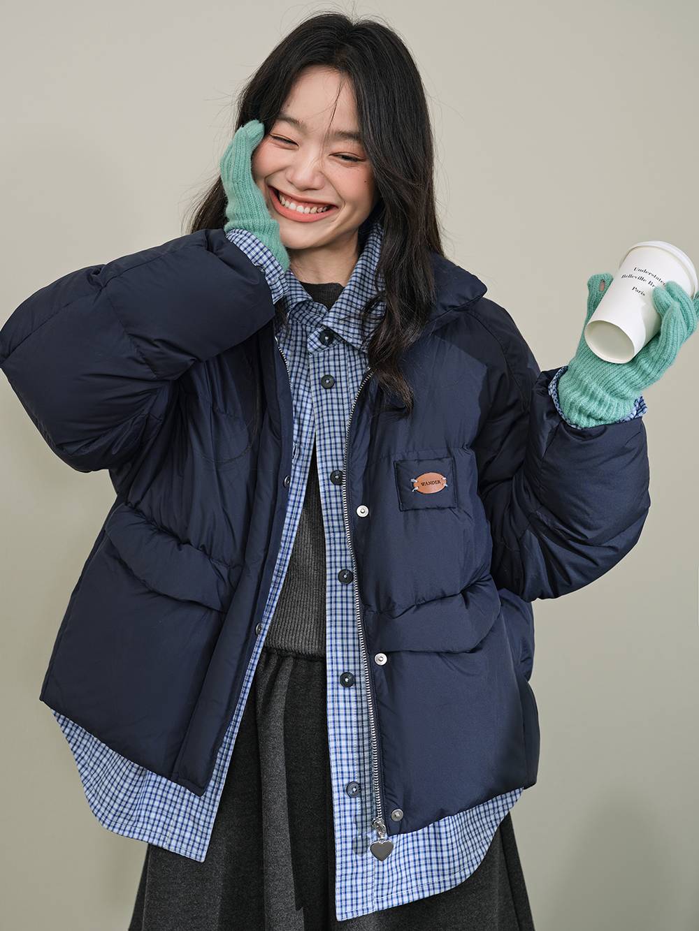 Layered Look Puffer Jacket – KUOSE.com