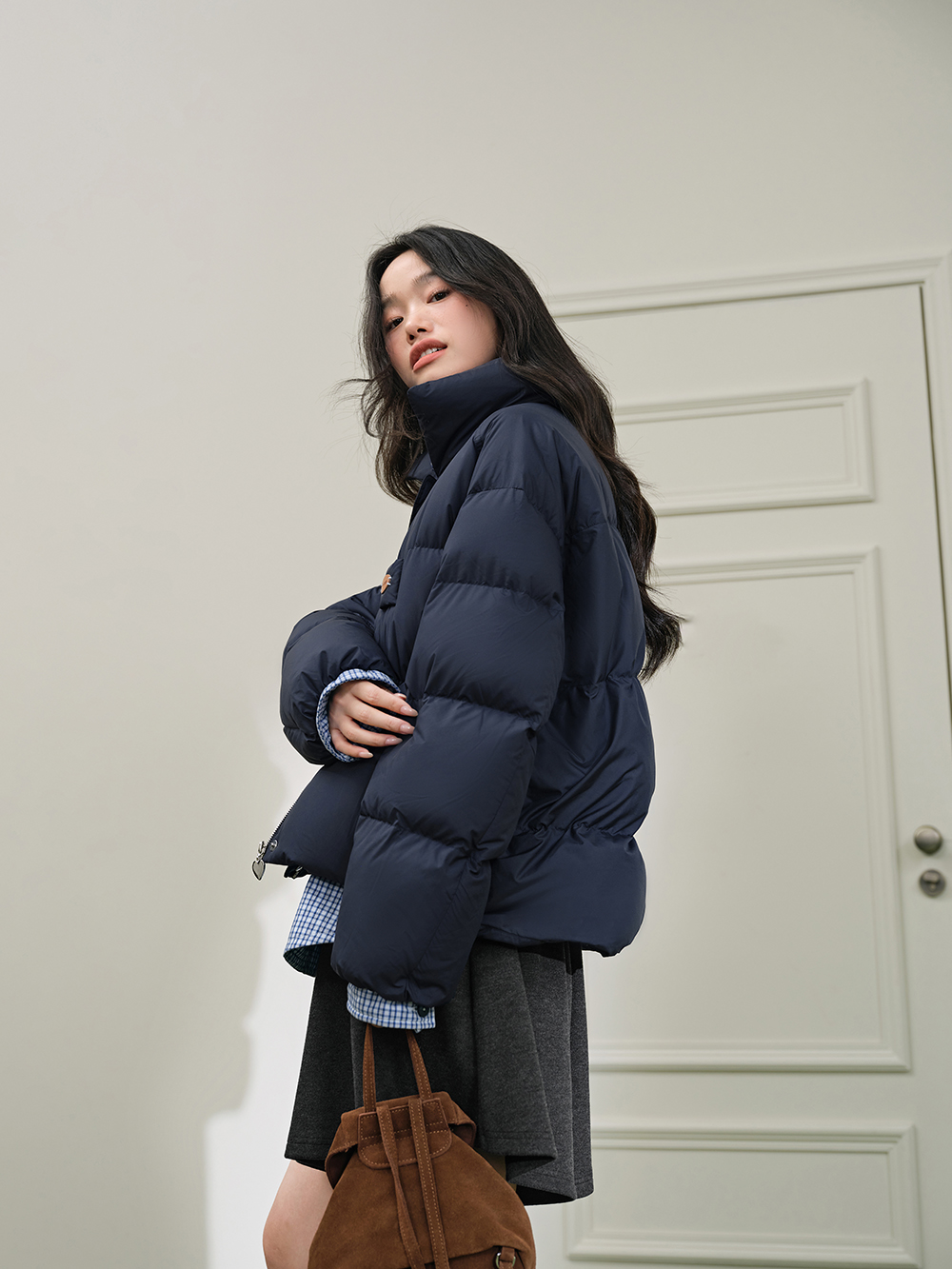 Layered Look Puffer Jacket – KUOSE.com