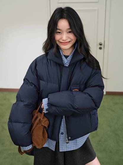 Layered Look Puffer Jacket – KUOSE.com