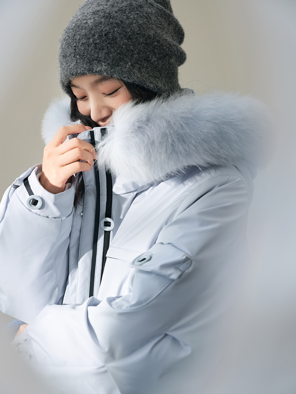 Faux Fur Collar Jacket – KUOSE.com