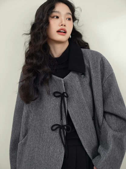 Ribbon Coat – KUOSE.com Ribbon Coat – KUOSE.com