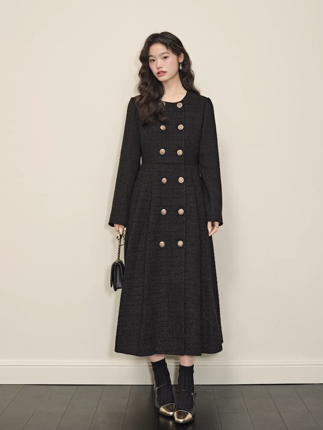 Tweed Maxi Dress – KUOSE.com Tweed Maxi Dress – KUOSE.com