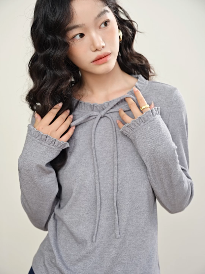 フリルニットトップ – KUOSE.com