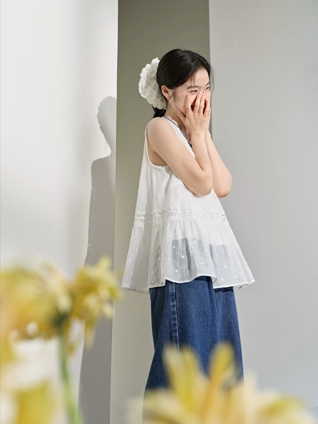 トップス lipstop washer nylon vest Santaku トップス santaku lipstop washer nylon vest santaku lipstop washer