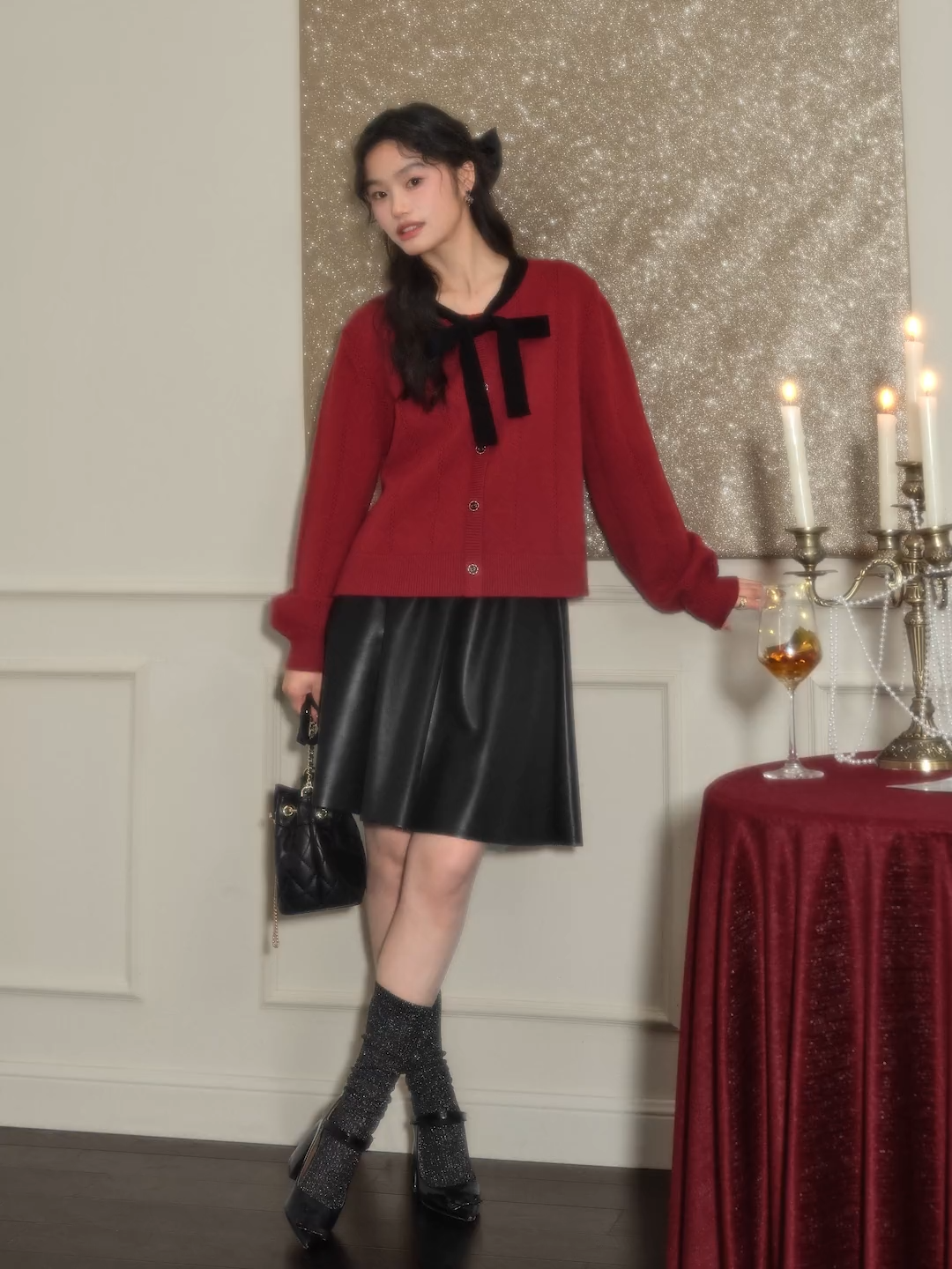 Ribbon Tie Sweater – KUOSE.com Ribbon Tie Sweater – KUOSE.com