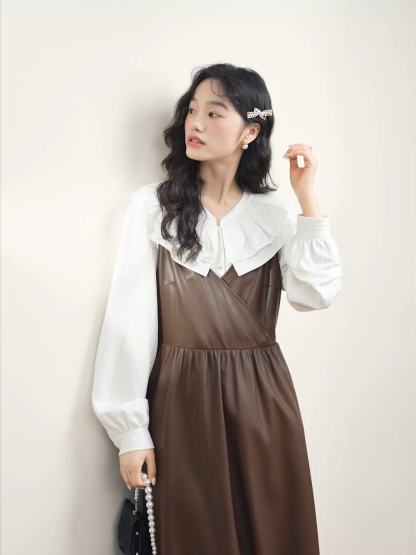 Leather Slip Dress – KUOSE.com