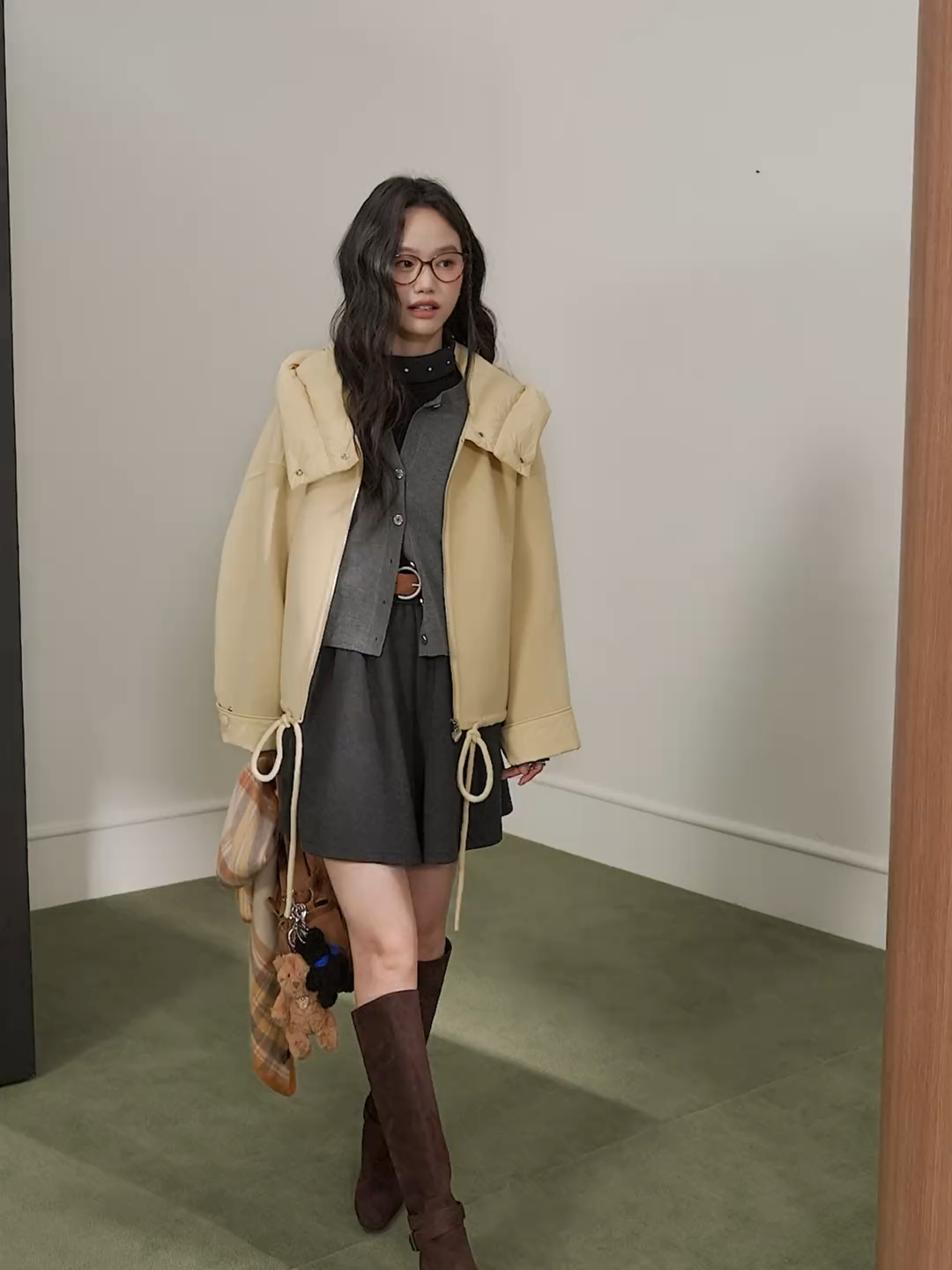 Hooded Yellow Coat – KUOSE.com