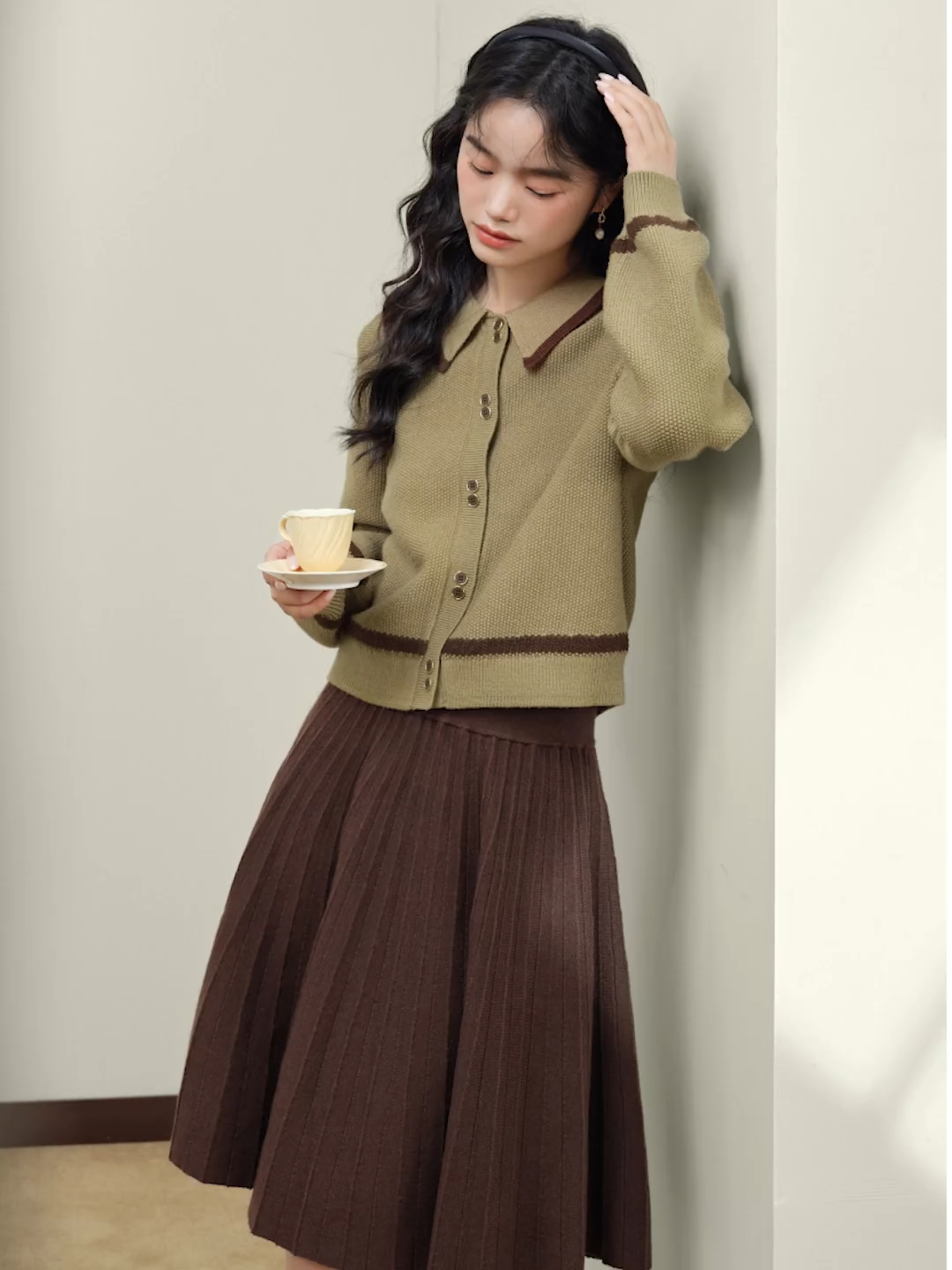 ニットトップとスカートセット – KUOSE.com 