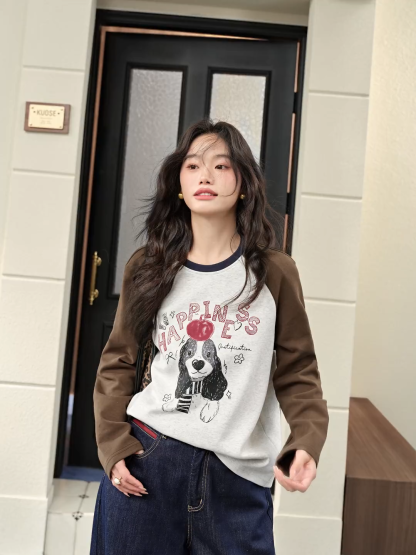 シャツ IONSEOUL Checked Generous Long-Sleeved Shirt 4JH053 Long Sleeve Top – KUOSE.com