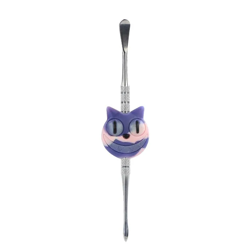 Cat head metal parts glue clip
