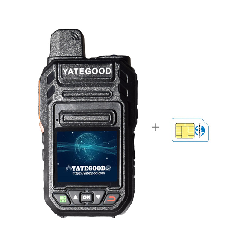 alt=motorola walkieA walkie-talkie that can make calls globally