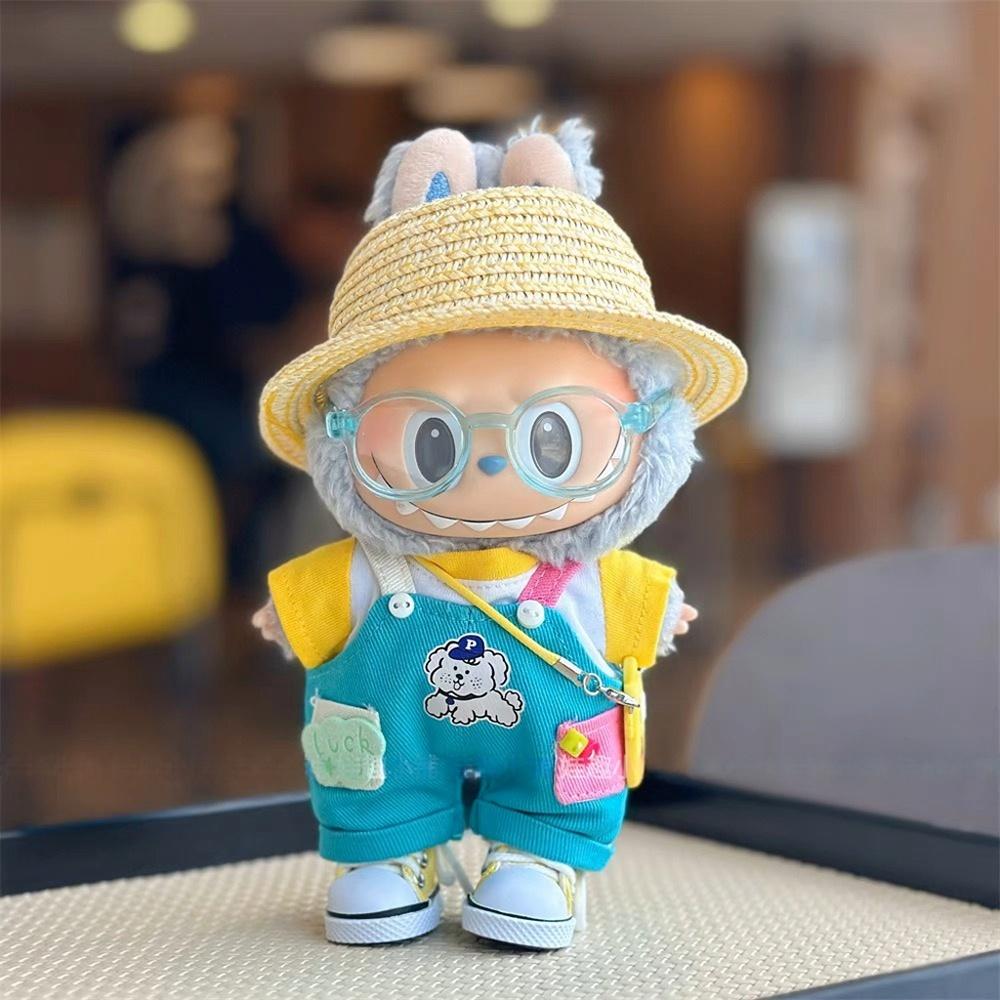 Summer Colorful Cute Style Bib Pants Set