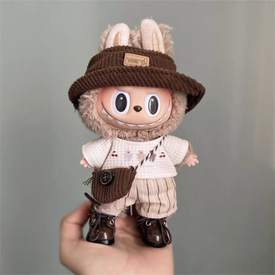 Labubu V1VV3 Outfits 17cm Doll Clothes for Labubu 
